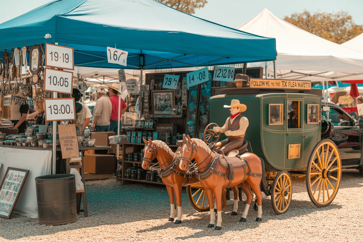 Items with clear price tags